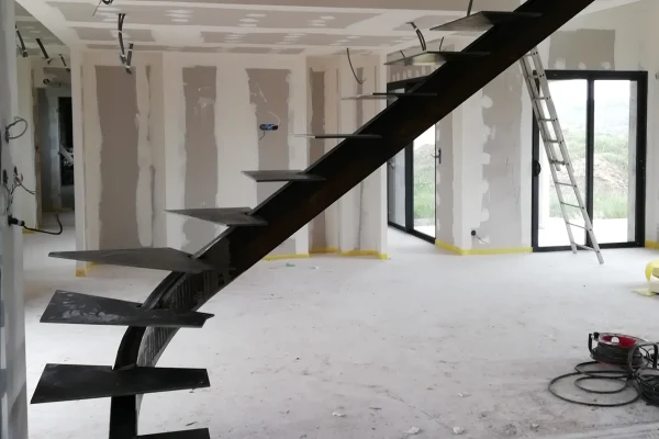escalier metal